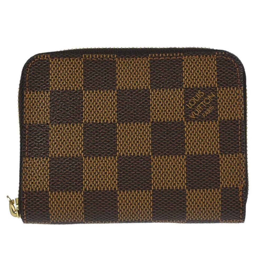 Louis Vuitton Damier Zippy Coin Purse Wallet N63070 CT3160 195764 - Picture 1 of 7